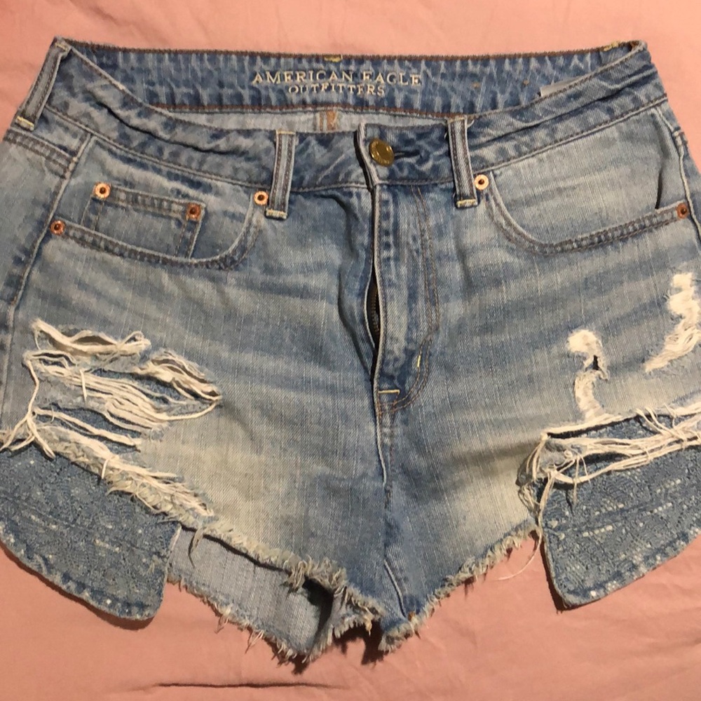 American Eagle jean shorts